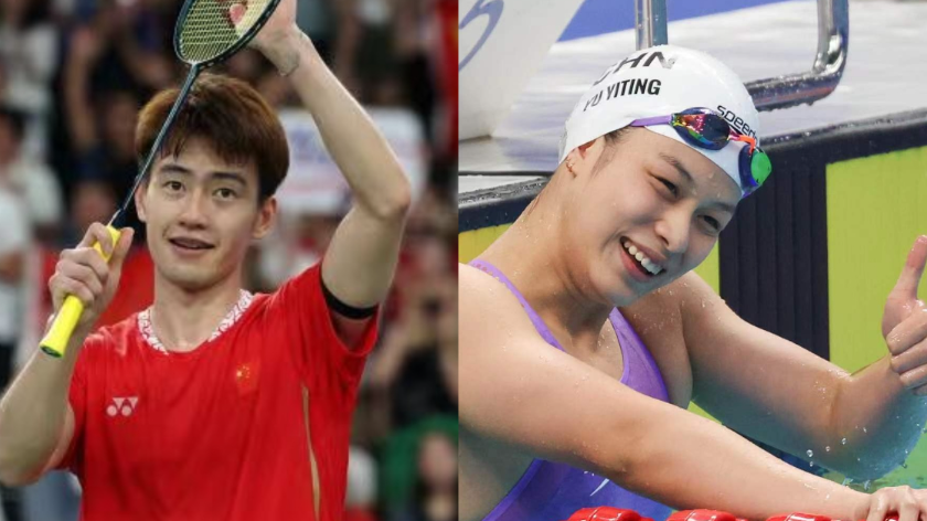 王昶、余依婷，加油！