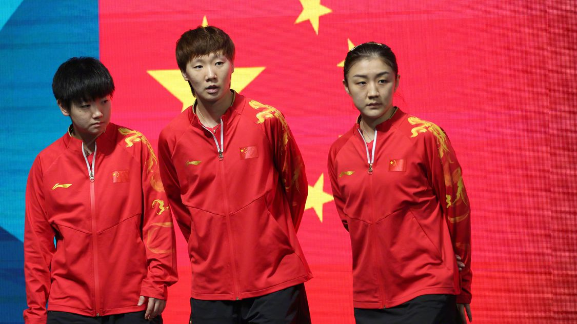 祝贺！国乒女团晋级决赛