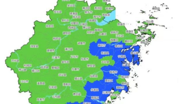 受台风“康妮”影响，浙江多地发布山洪预警