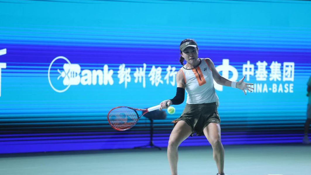 朱琳爆冷逆转前美网冠军 跻身宁波网球公开赛16强