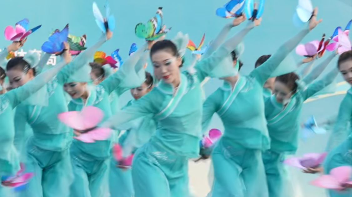 非遗融入广场舞! 全省各地25支战队在鄞州精彩对决