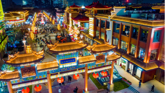 城隍庙、鼓楼、月湖、天一广场全亮了！今晚早点来