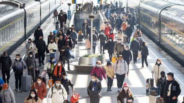 长三角铁路元宵节预计发送旅客205万人次 增开列车164列