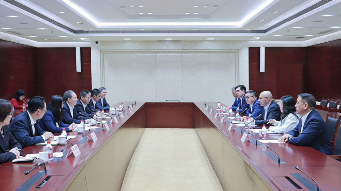 王成会见博格华纳全球总裁兼首席执行官法杜尔一行