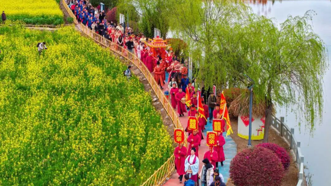 省钱不省仪式感！花田喜事浪漫出圈