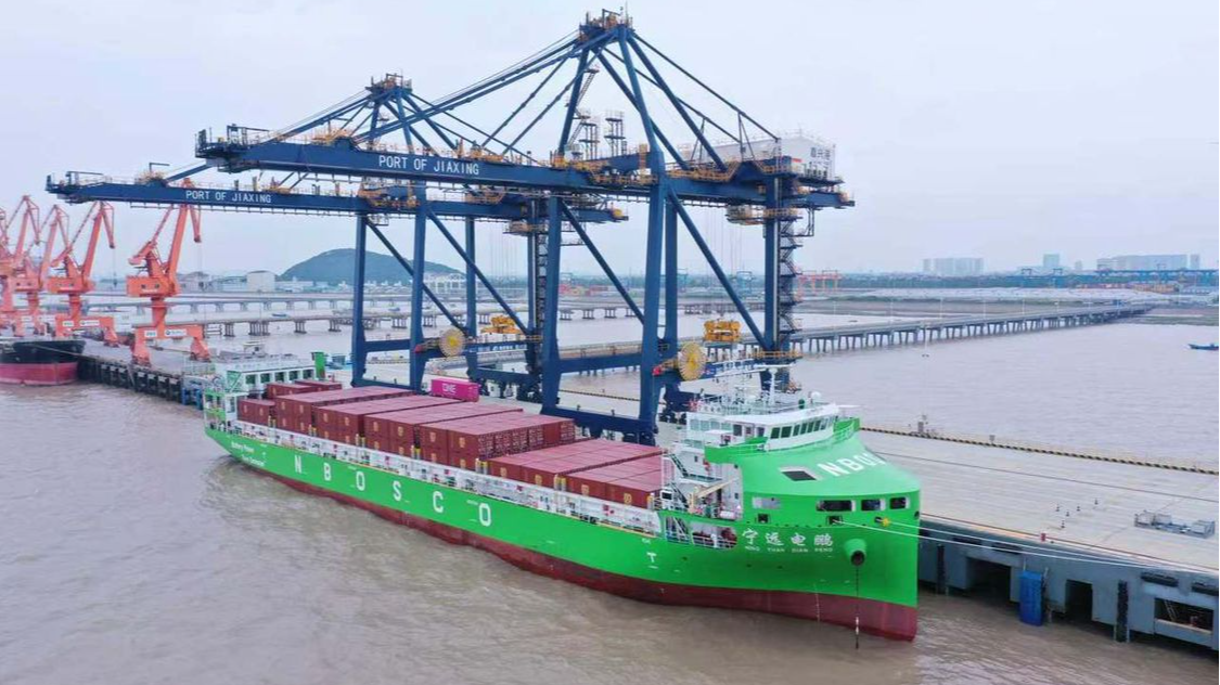 浙江开通全国首条海河联运纯电航线，全程零碳排放