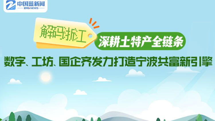 解码浙江丨深耕土特产全链条 数字、工坊、国企齐发力打造宁波共富新引擎
