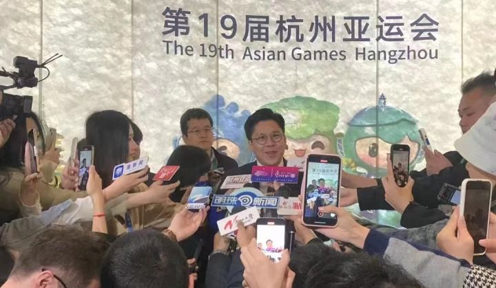 霍启刚期待杭州亚运会：将率史上最大中国香港代表团参赛