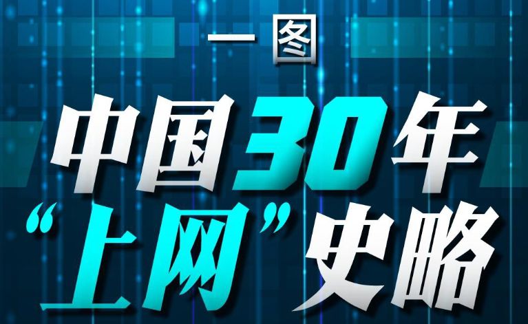 乌镇“网”事 | 一图看中国30年“上网”史略