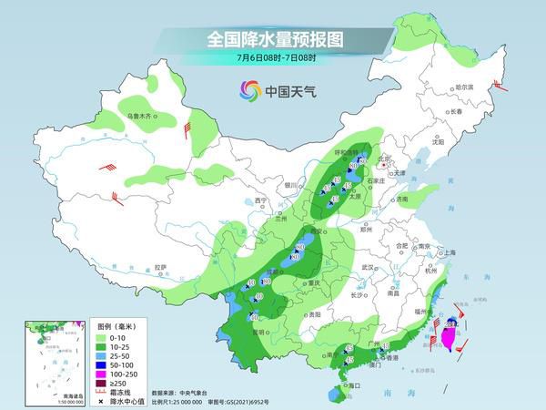 新一轮降雨和台风雨同时来袭 我国大范围闷热天气仍将持续