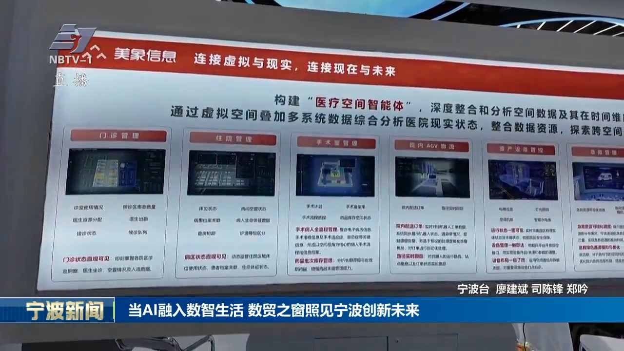当AI融入数智生活 数贸之窗照见宁波创新未来