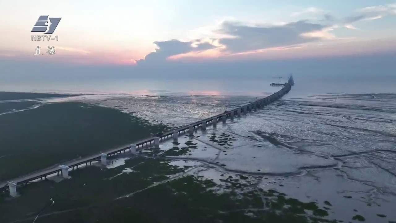 奋“甬”向前丨杭州湾跨海高铁大桥基础施工已近尾声