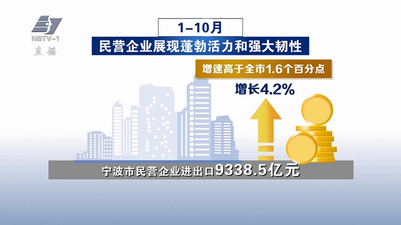 今年前十个月 宁波进出口总额达1.21万亿