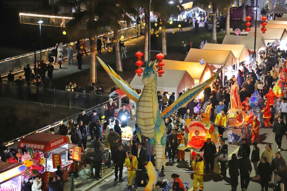 央广报道｜马跃灯明春意暖 宁海小渔村600年鱼灯文化闹元宵
