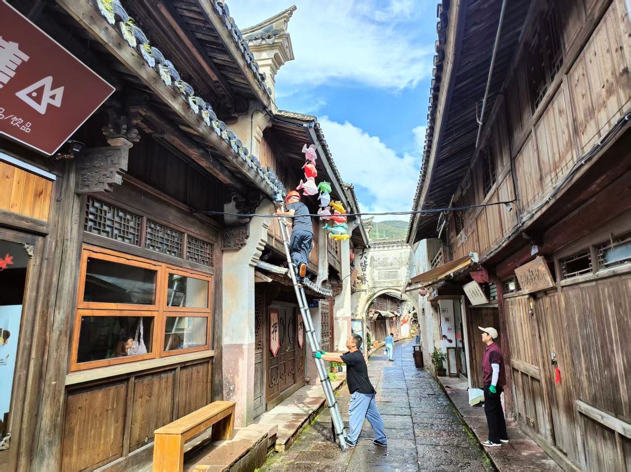 防御台风“沙德尔”，景区在行动