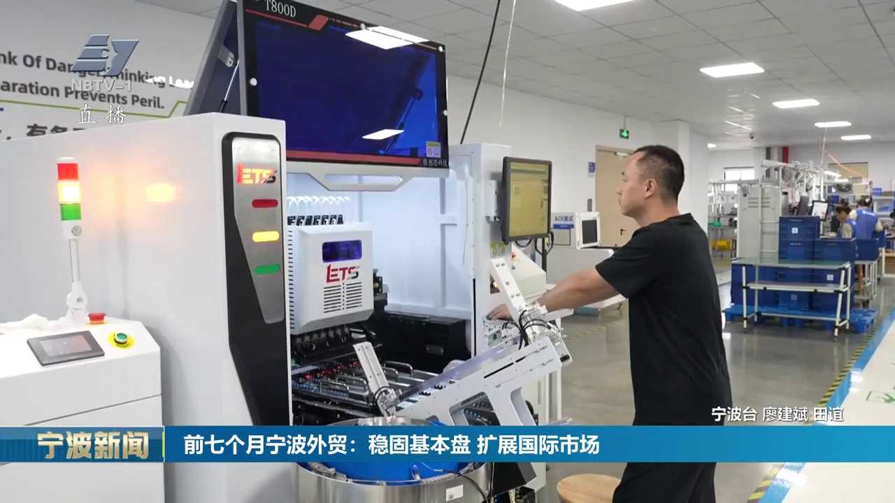 前七个月宁波外贸：稳固基本盘 扩展国际市场