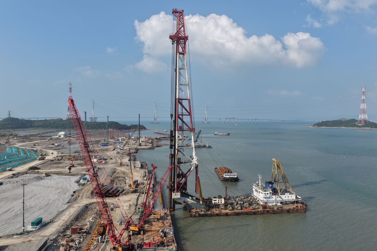 首桩入海！宁波舟山港佛渡百亿级港口开启码头主体施工